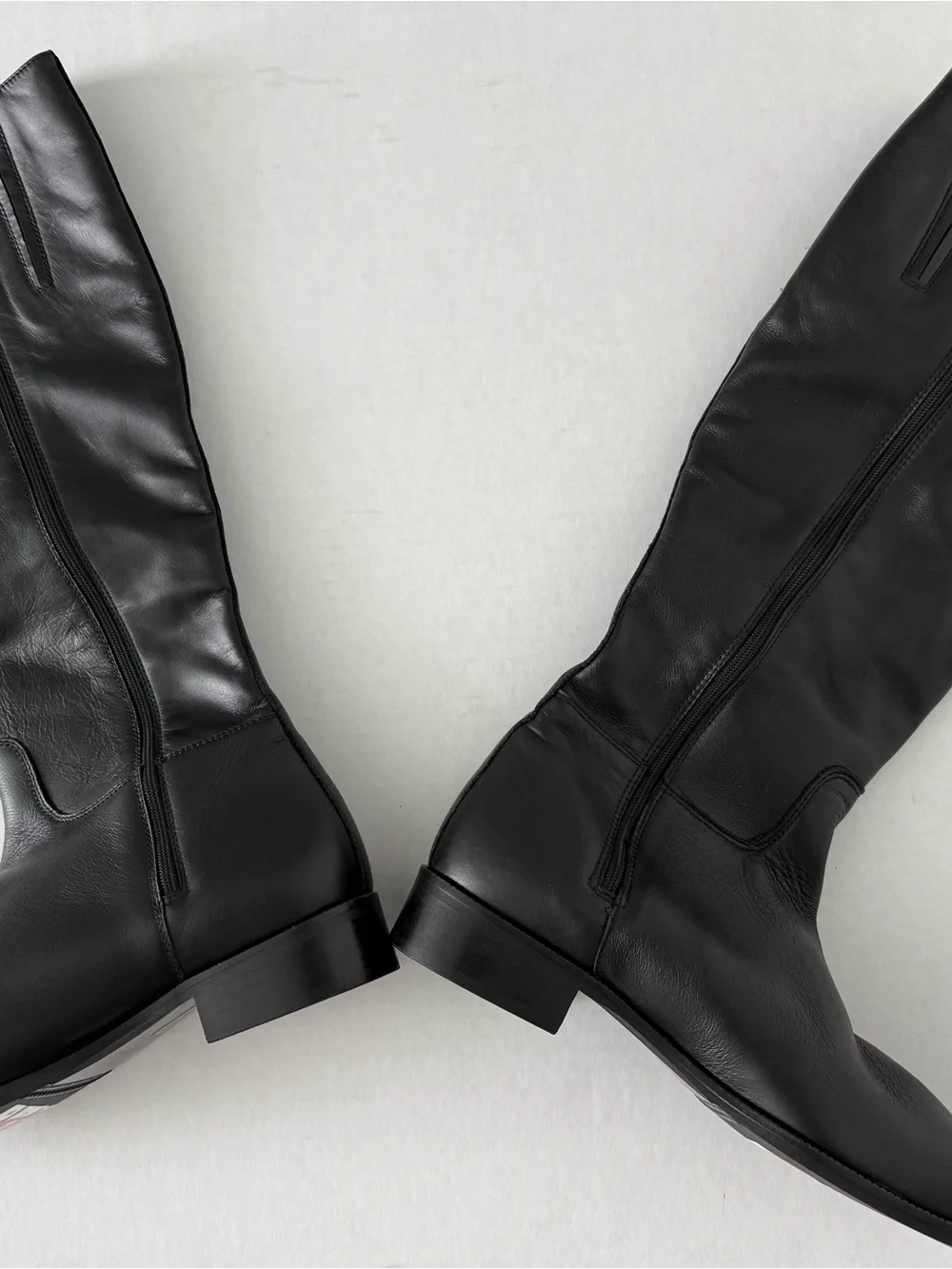 La CANADIENNE Black Knee-High Leather Boots Size 10